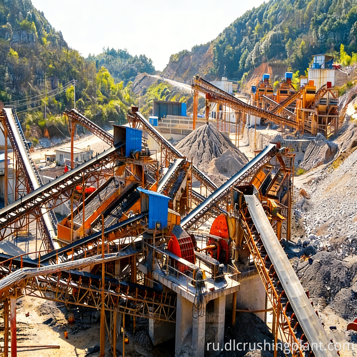 2000 TPH Fixed Stone Crushing Line
